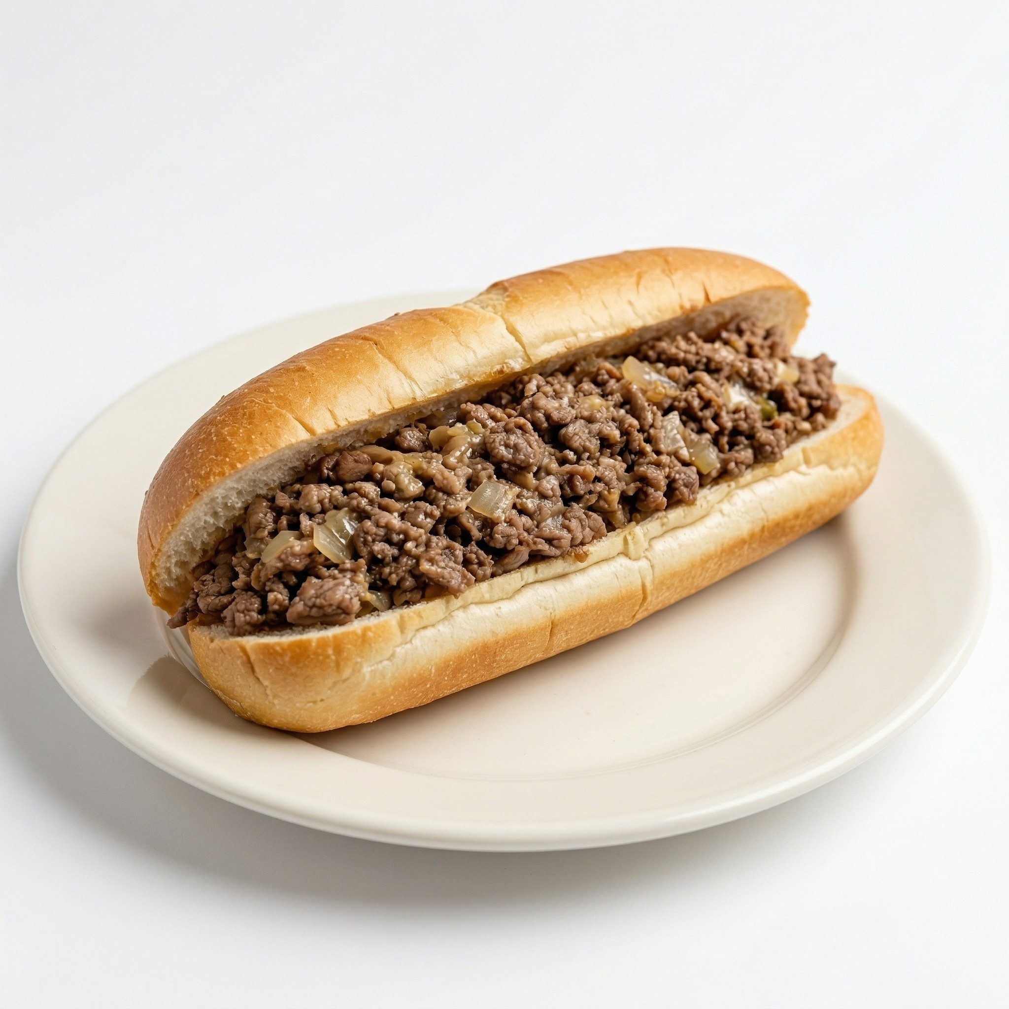 Cheese Steak Sandwich.