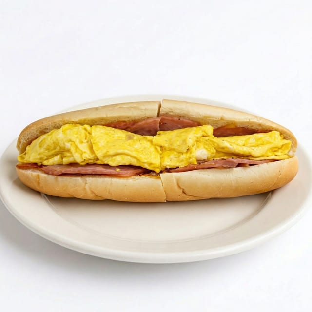Breakfast Hoagie.