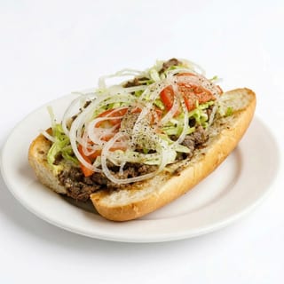 Weber Steak (Cheese Steak Hoagie)