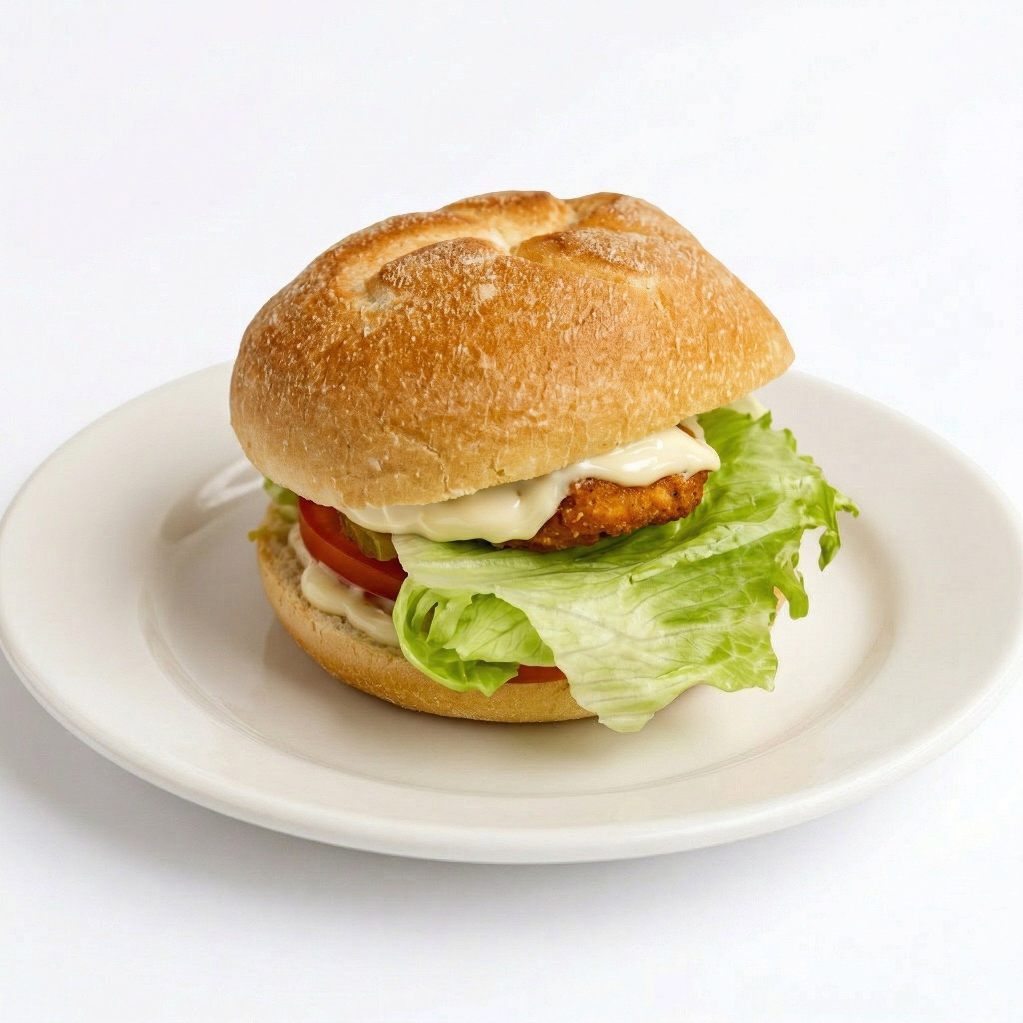 Crispy Chicken Breast Sandwich.