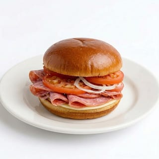 Cooked Salami Sandwich