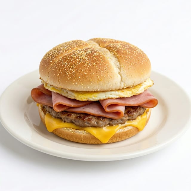 Chicken Cordon Bleu Sandwich.