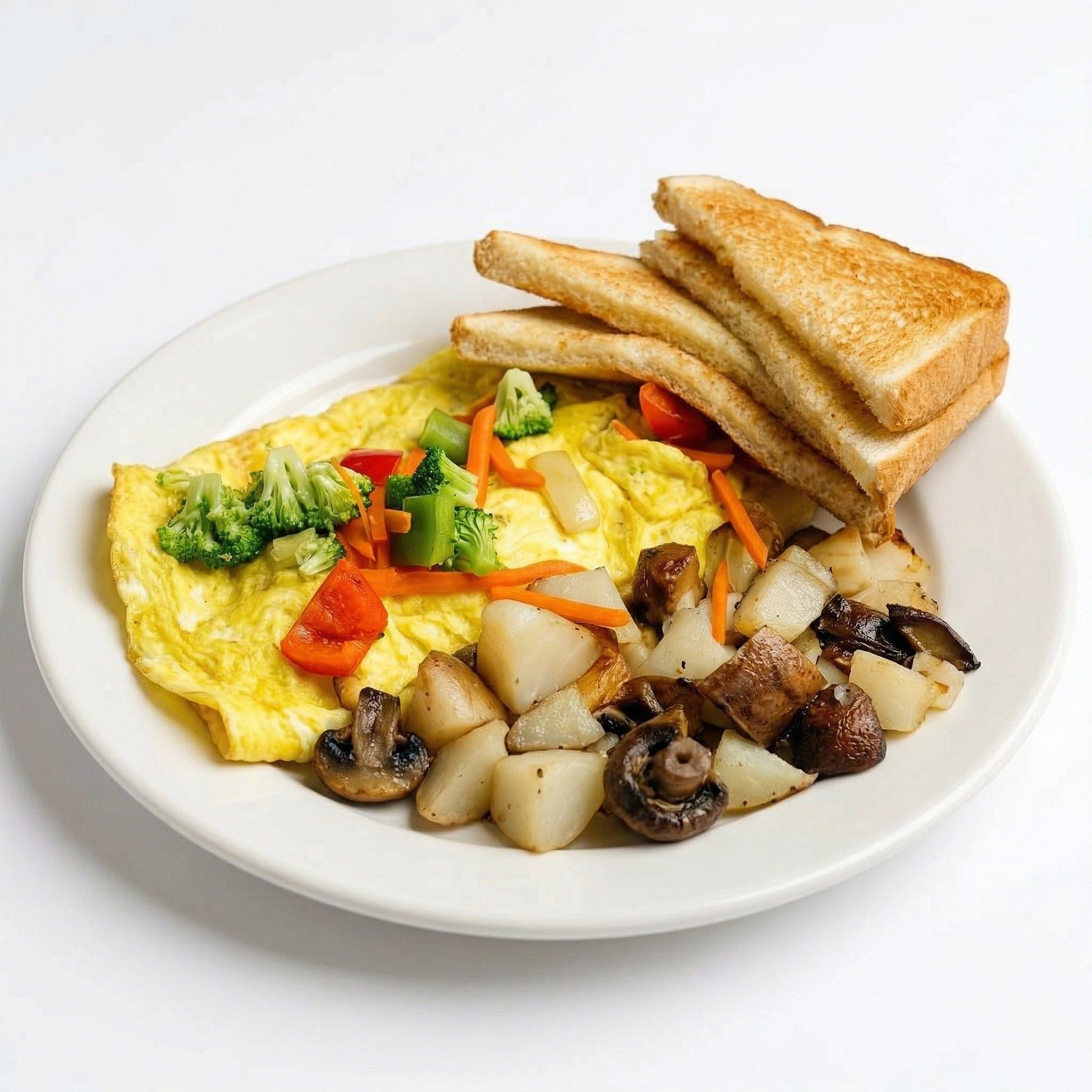 Veggie Omelette.
