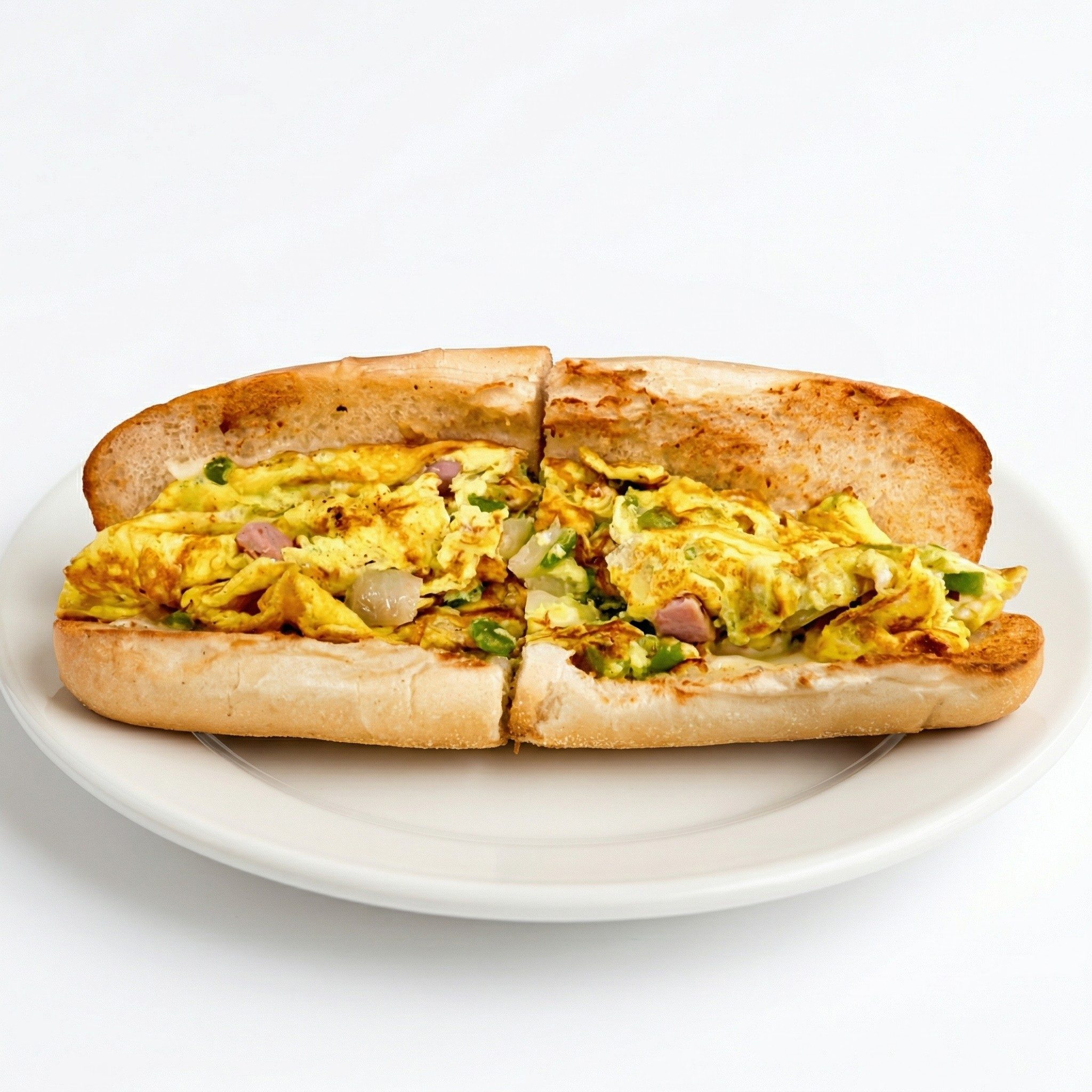 Western Egg with Cheese Sandwich.