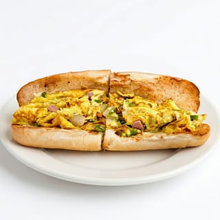 Western Egg with Cheese Sandwich