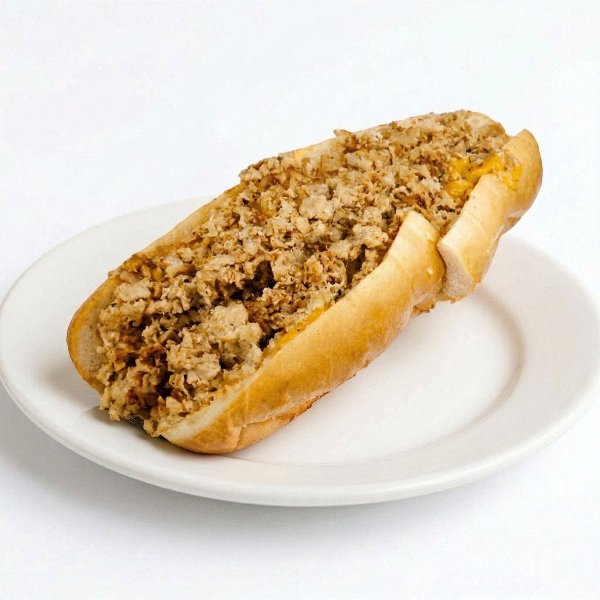 Chicken Cheese Steak Hoagie.