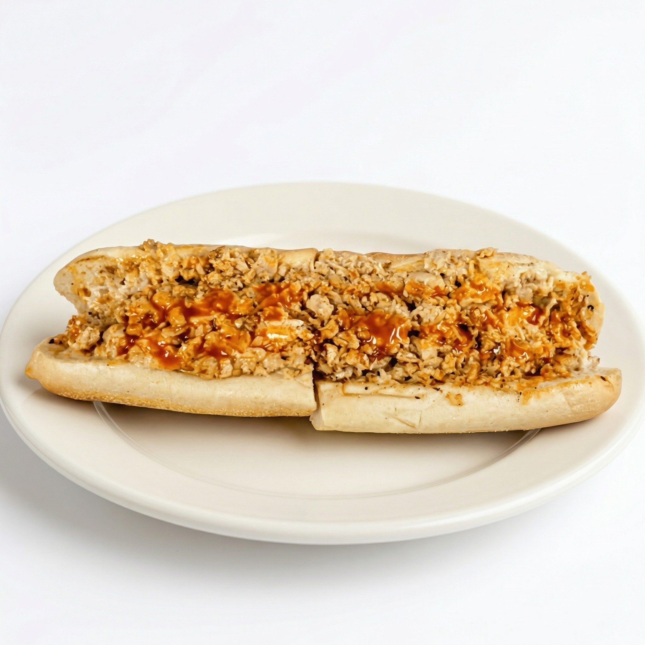Buffalo Chicken Steak Sandwich.