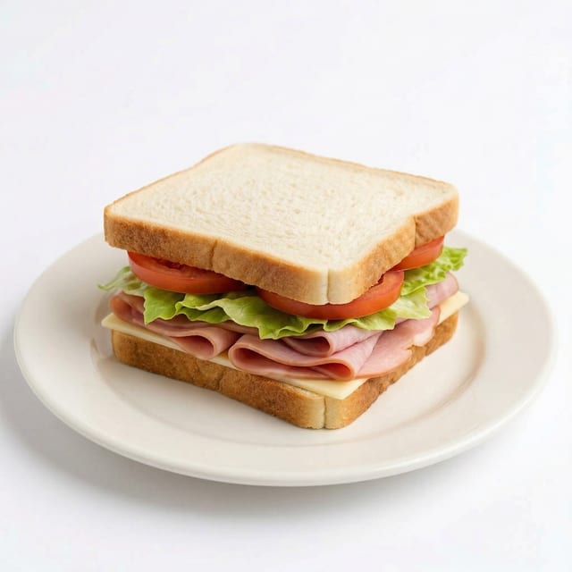 Ham & Cheese Sandwich.