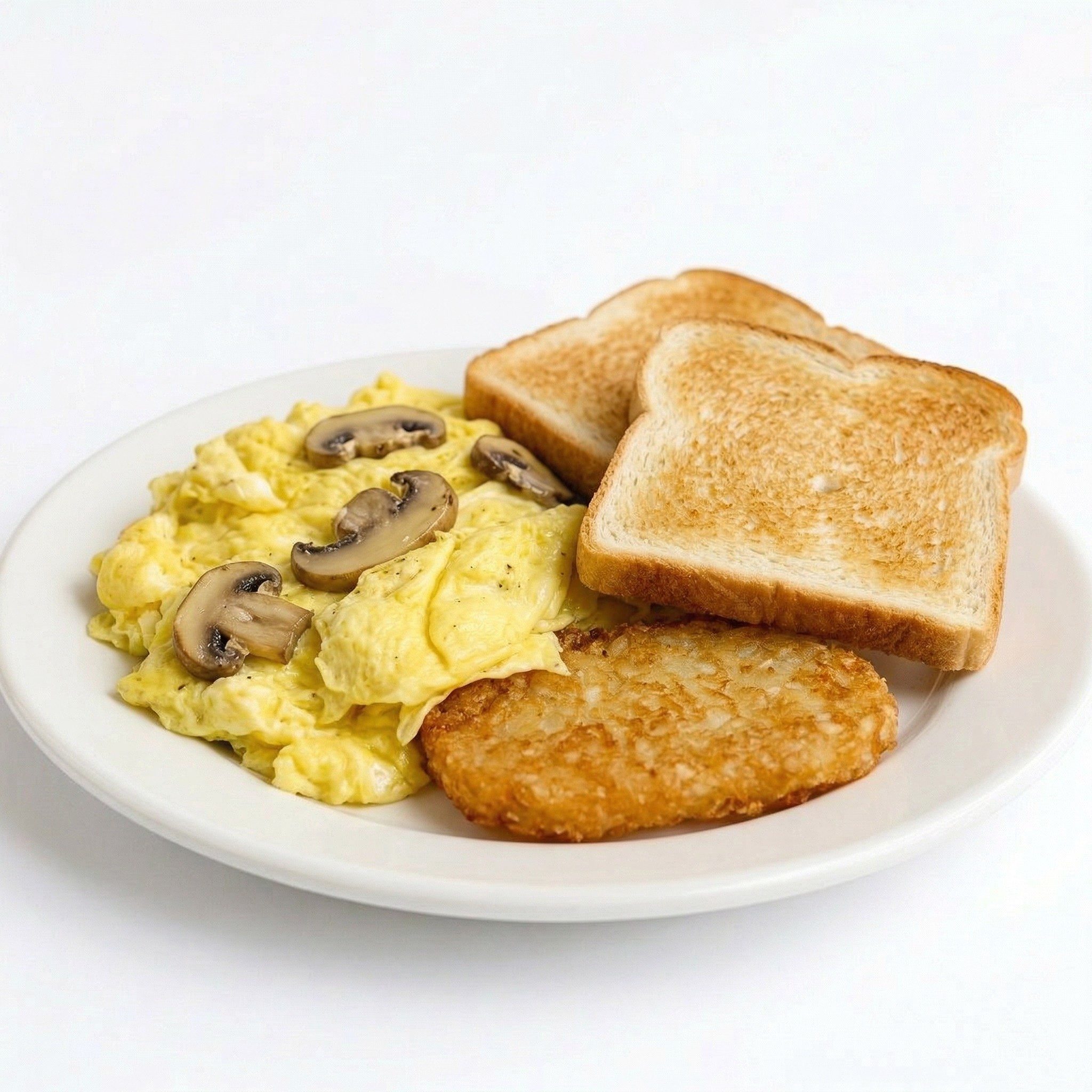 Mushroom & Cheese Omelette.