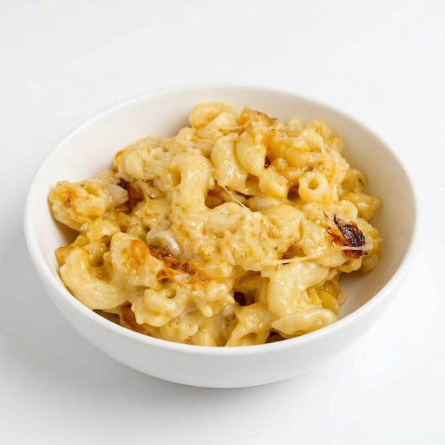 Side of Baked Macaroni & Cheese.