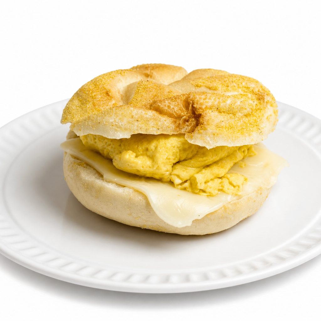 Egg & Cheese Sandwich.