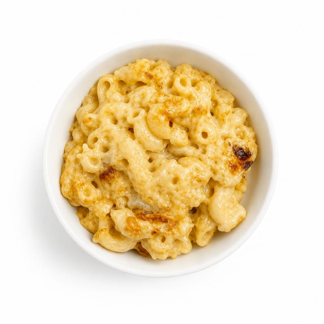 Side of Baked Macaroni & Cheese.