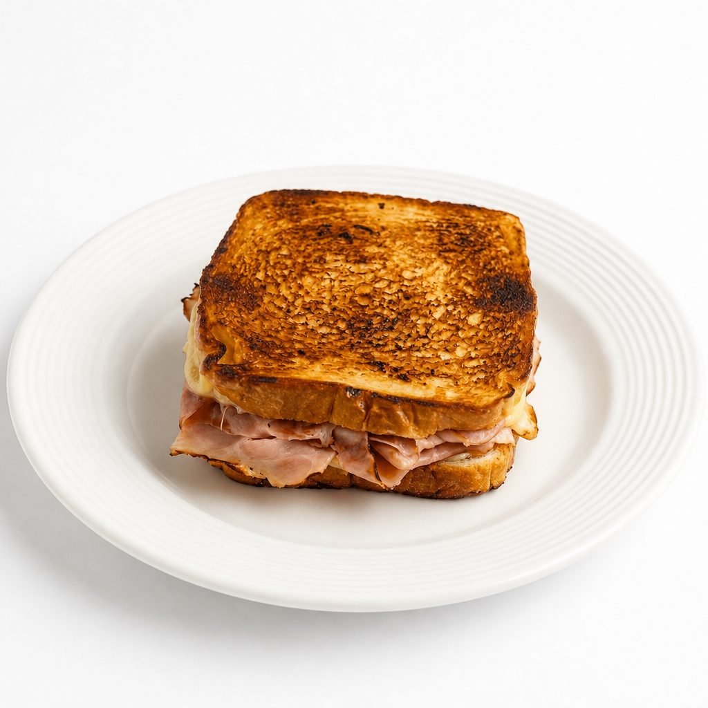Grilled Ham & Cheese Sandwich.
