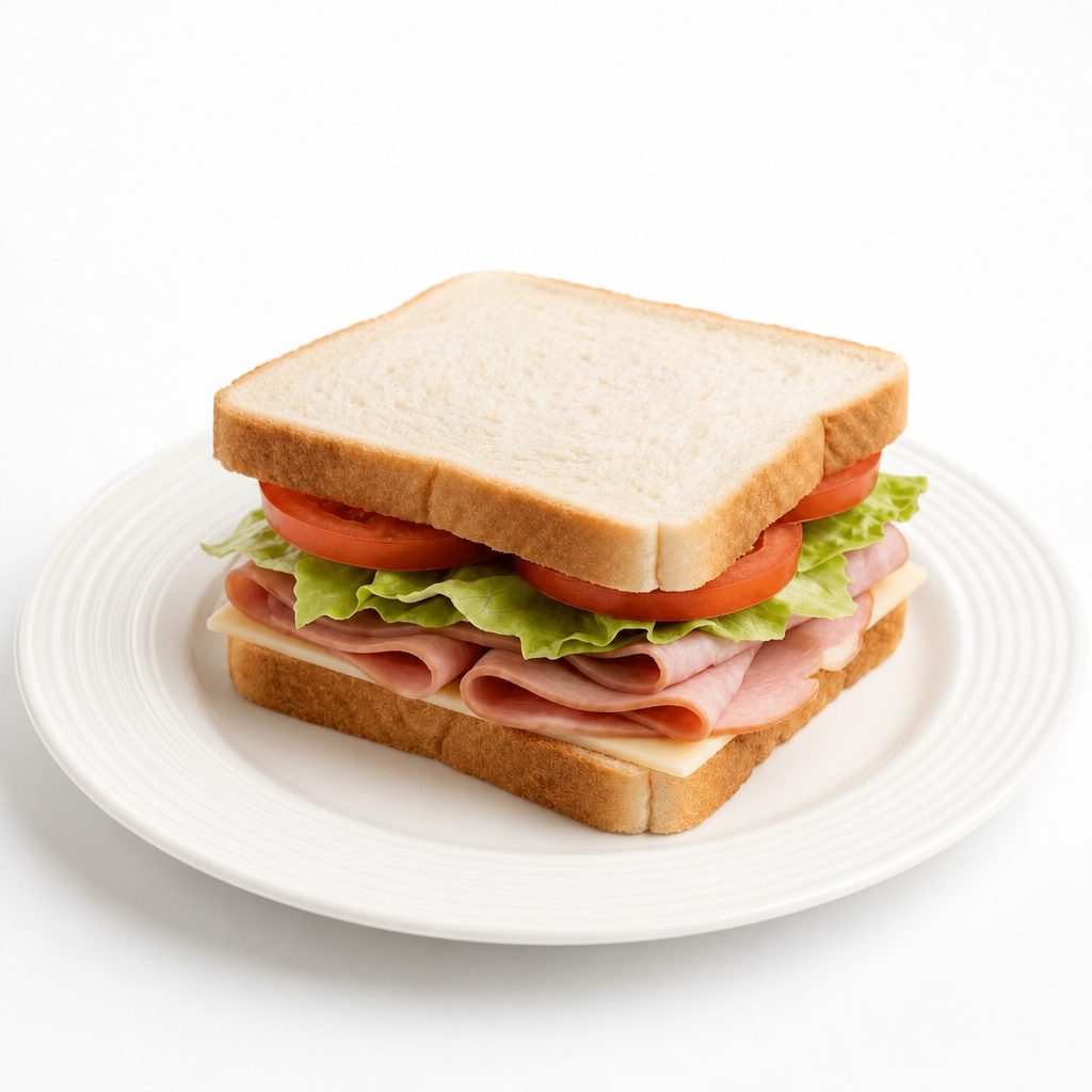 Ham & Cheese Sandwich.