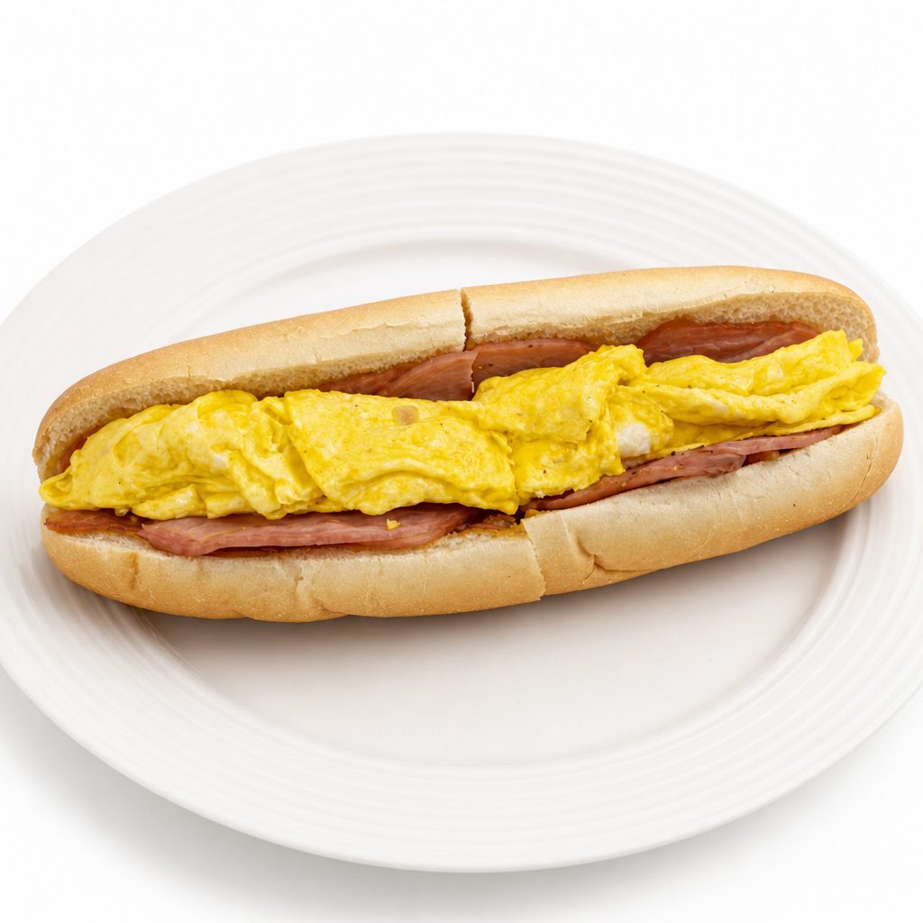Breakfast Hoagie.