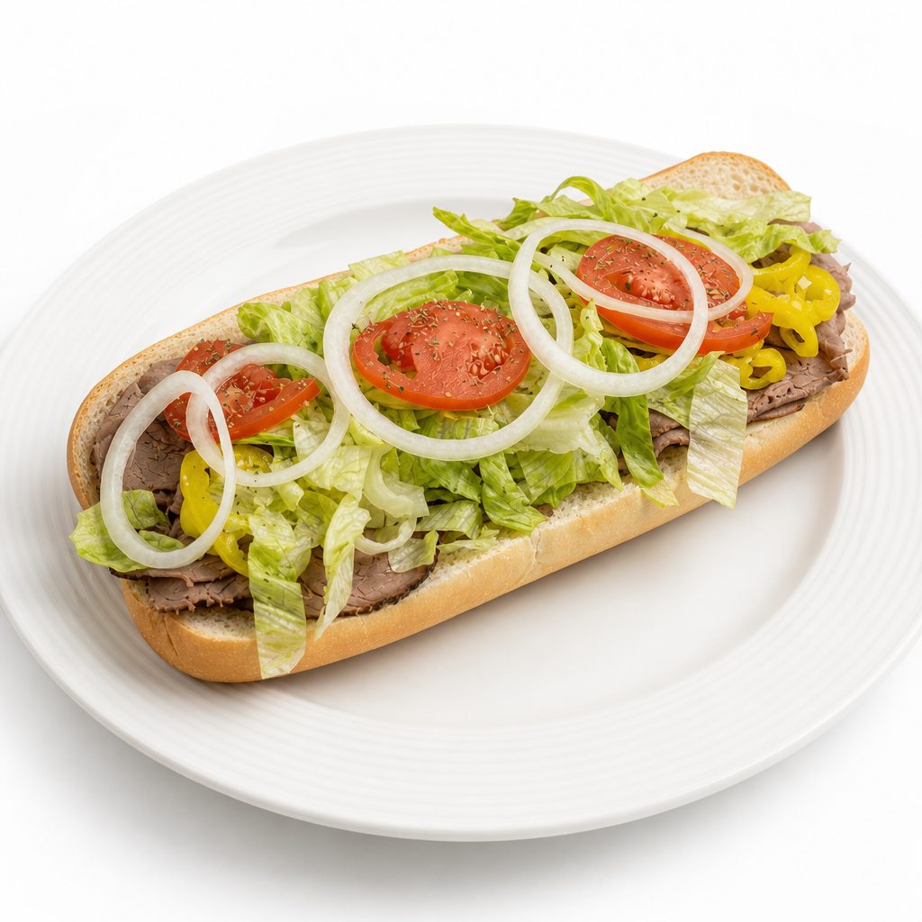Roast Beef Hoagie.