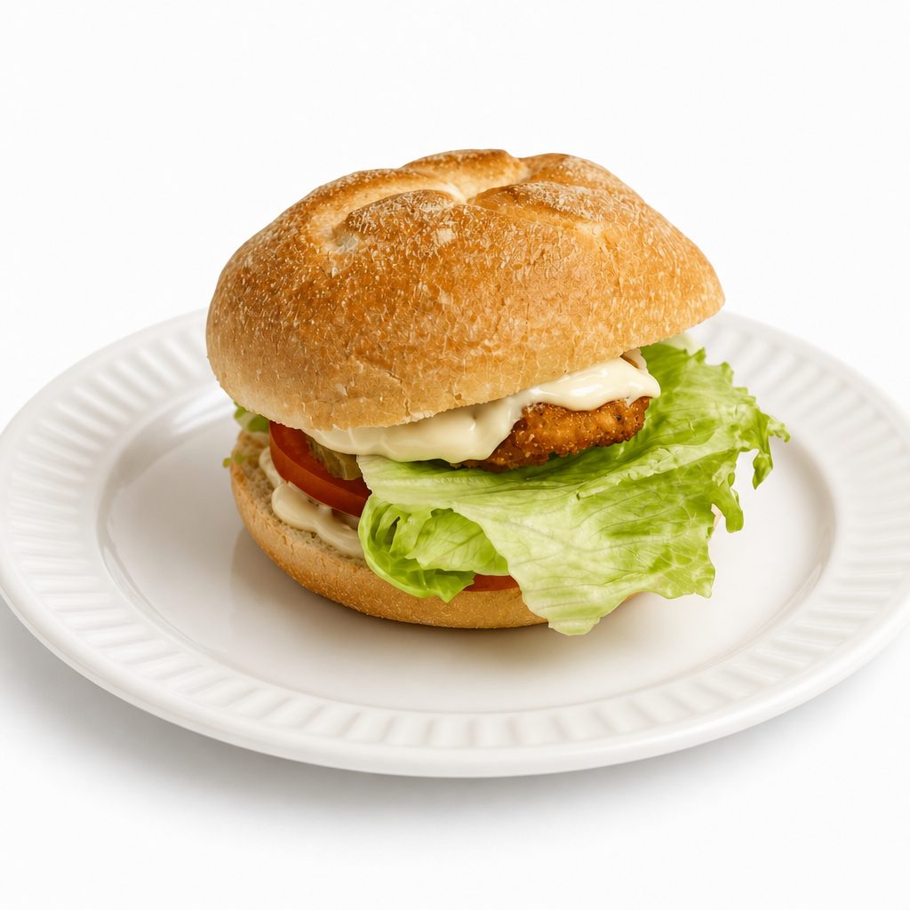 Crispy Chicken Breast Sandwich.