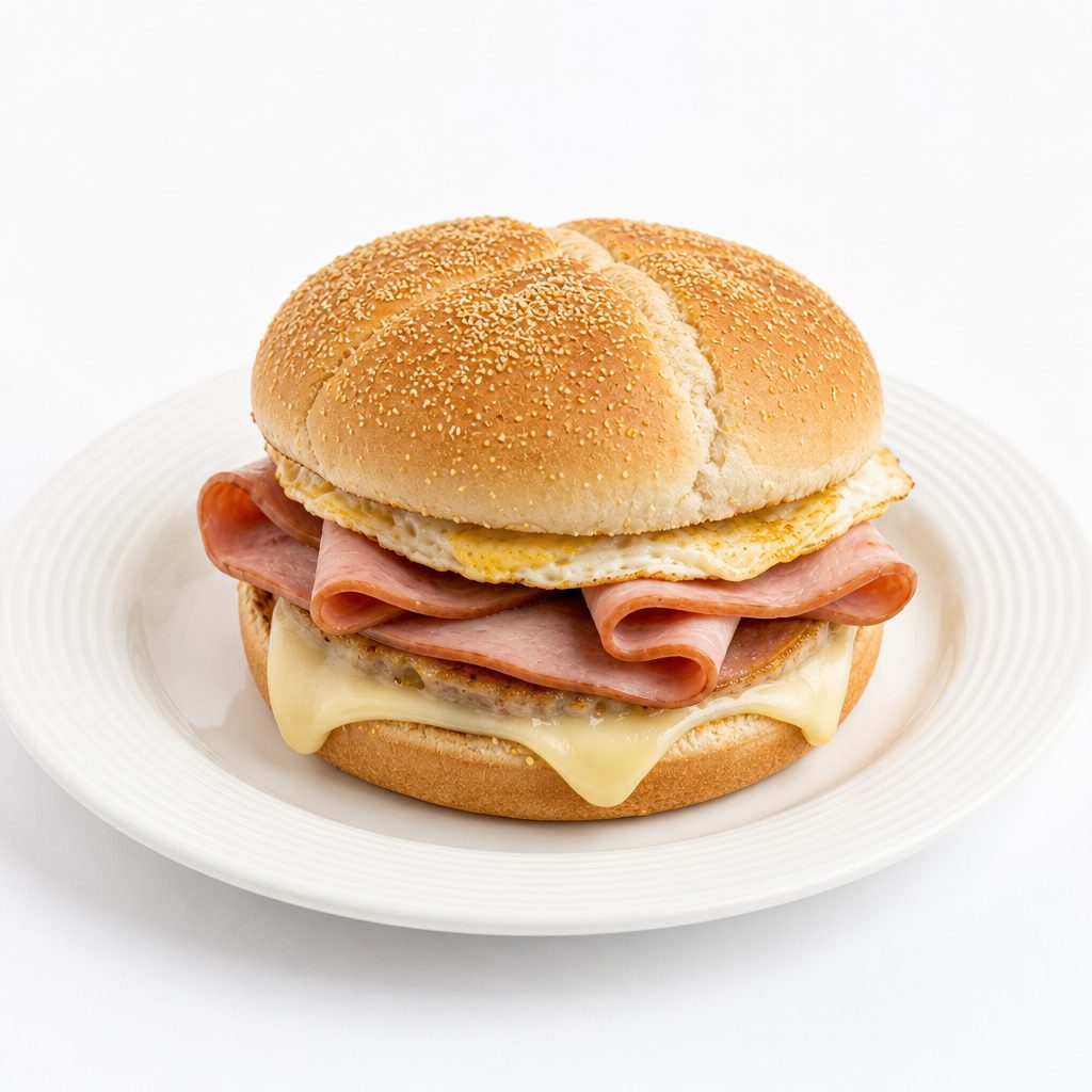 Chicken Cordon Bleu Sandwich.