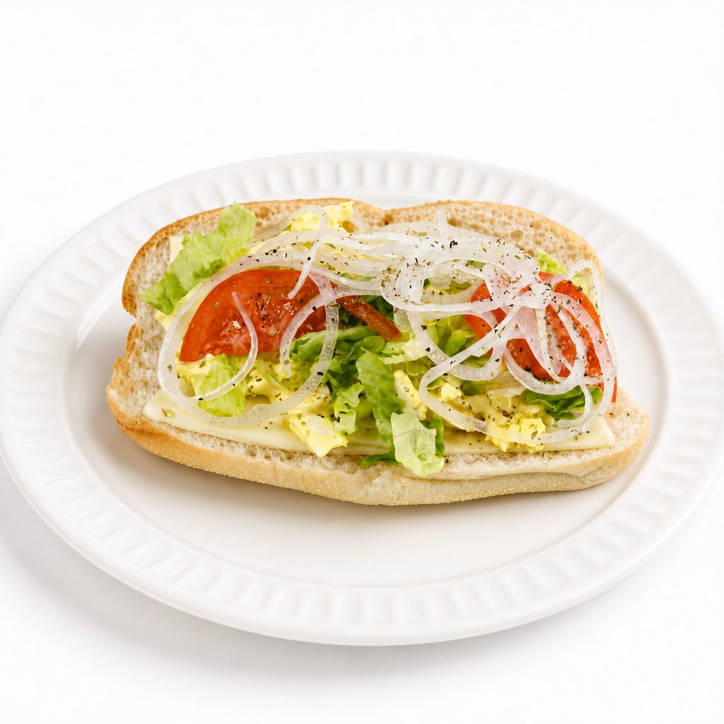 Egg Salad Hoagie.