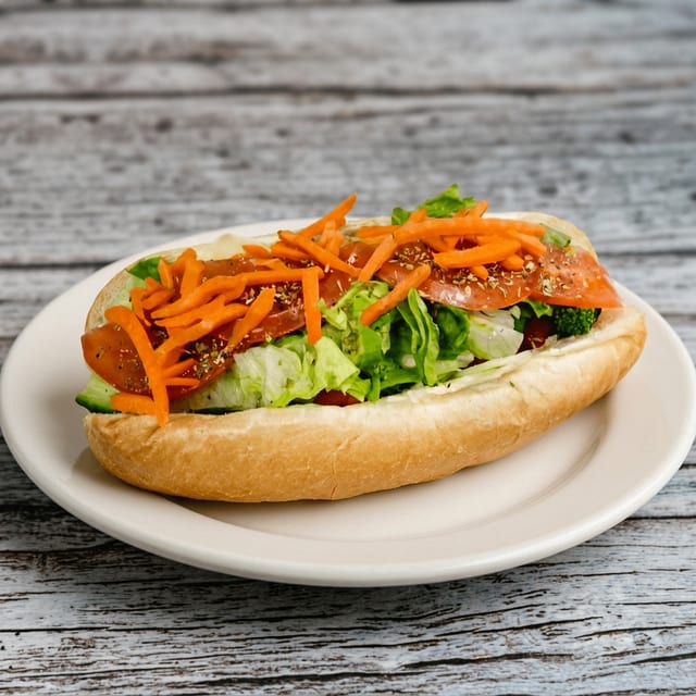 Veggie Hoagie.