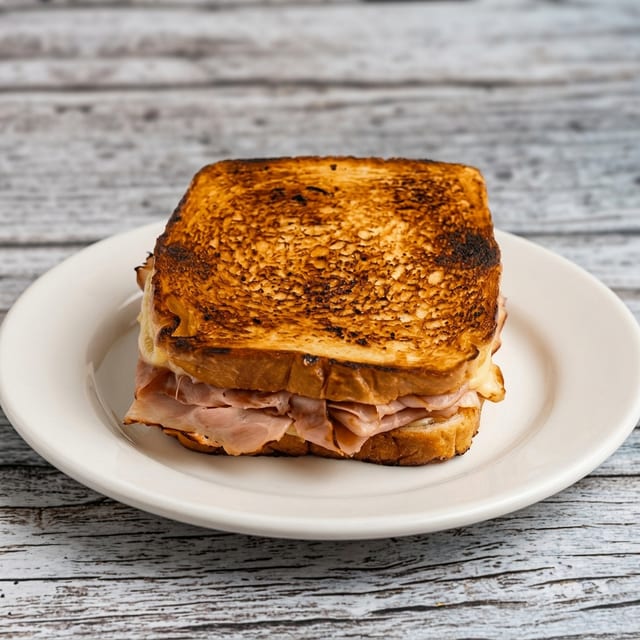 Grilled Ham & Cheese Sandwich.