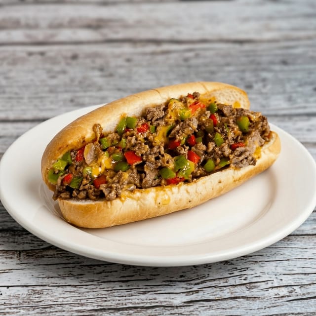 Cheese Steak Special Sandwich.