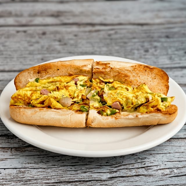 Western Egg with Cheese Sandwich.