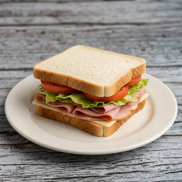 Ham & Cheese Sandwich.