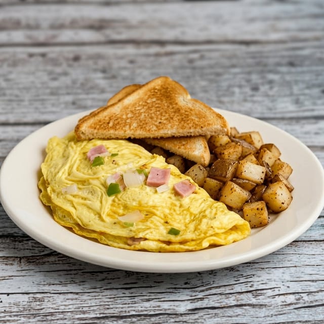 Western Omelette with Cheese.