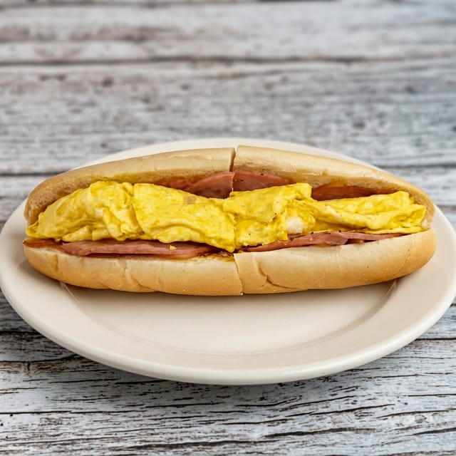 Breakfast Hoagie.