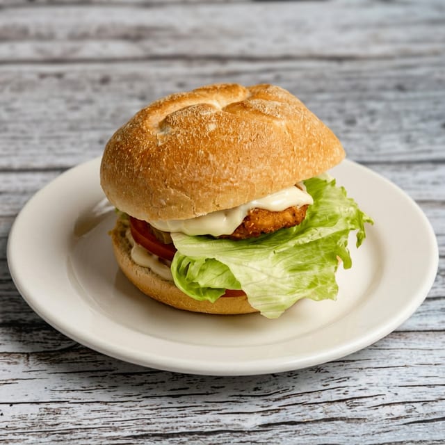 Crispy Chicken Breast Sandwich.