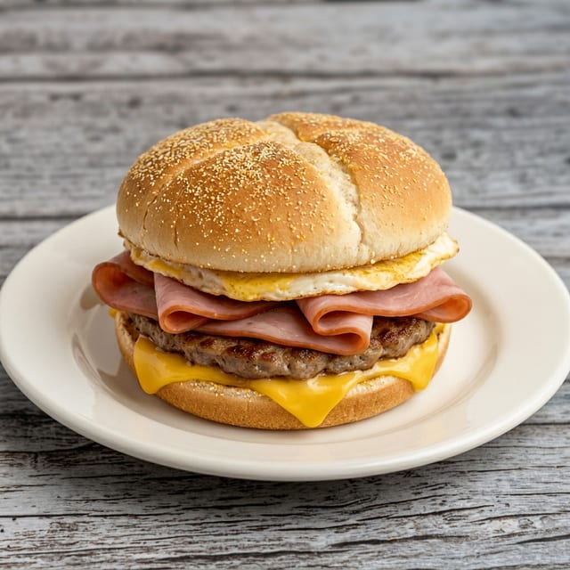 Chicken Cordon Bleu Sandwich.
