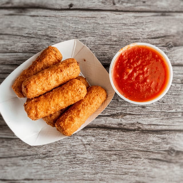 Side of Mozzarella Sticks (6 pieces).