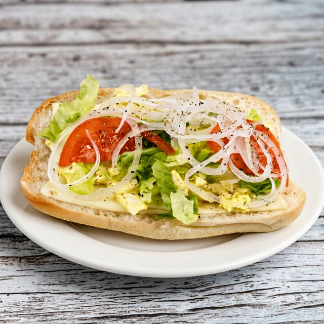 Egg Salad Hoagie.