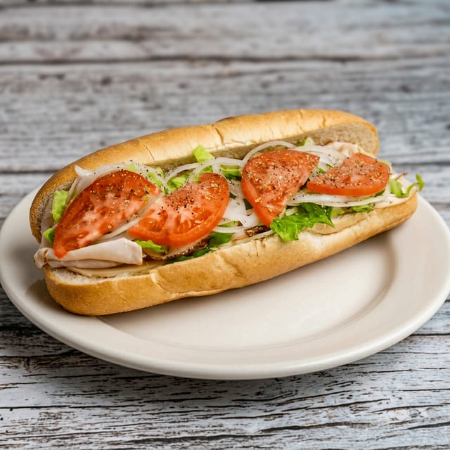 Turkey Hoagie.