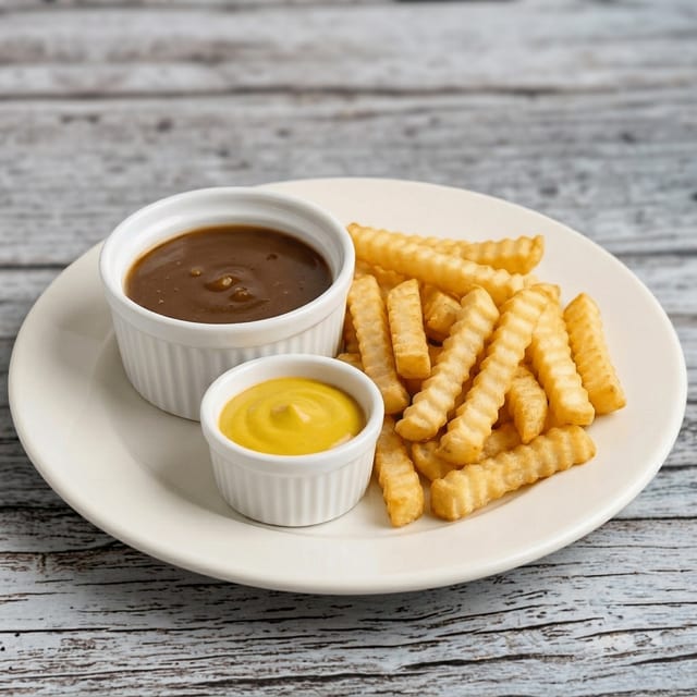 Side of Fries with Gravy & Cheese.